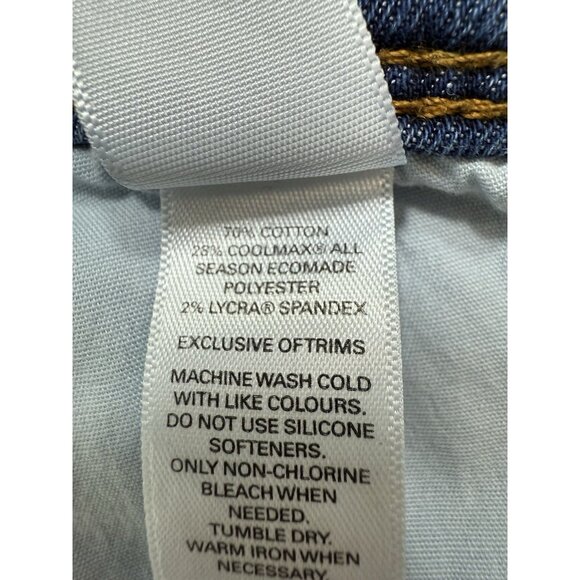 DUER Jeans Mens L2X Coolmax Performance Stretch Denim Size 30x31 Slim Fit - Picture 4 of 11